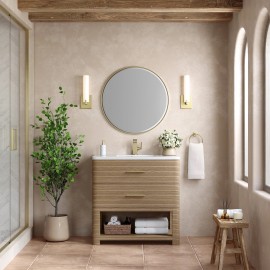 Lucian 36" Single (Vanity Only Pricing) in Pebble Oak